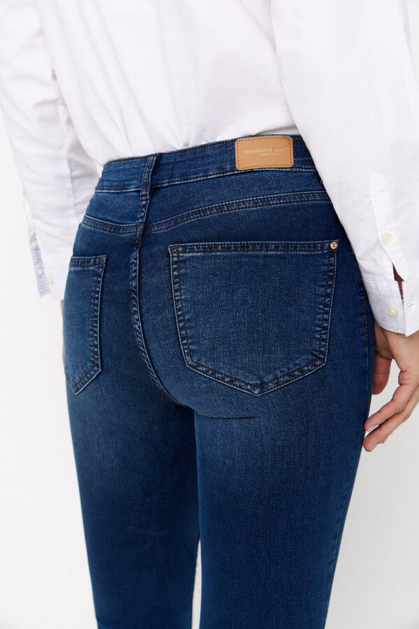 Cortefiel Pitillo vaquero Sensational fit Azul