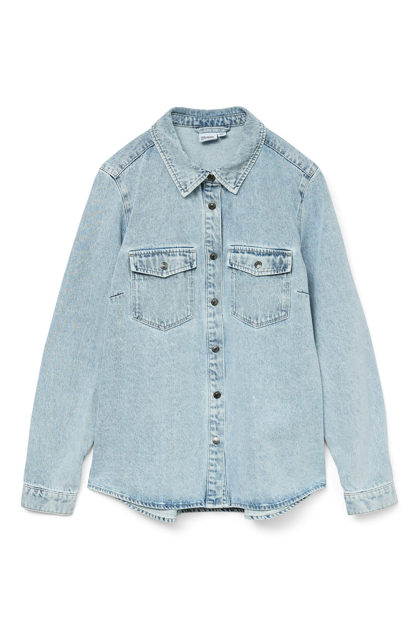 Vero Moda Camisa denim de manga larga
