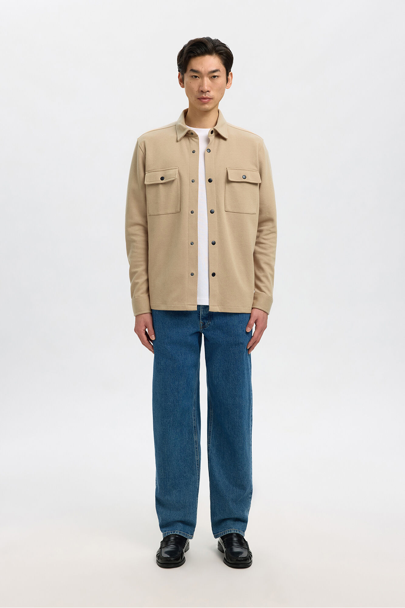 Selected Chaqueta entretiempo botones