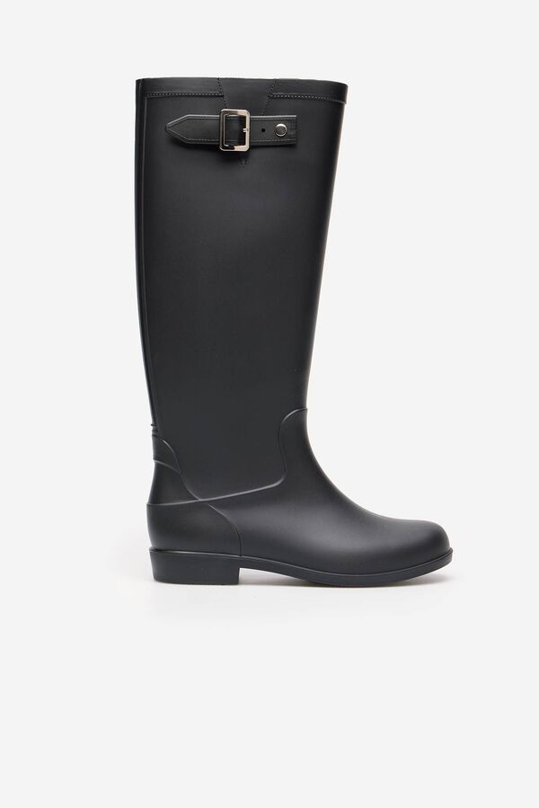 Cortefiel Bota de agua Negro