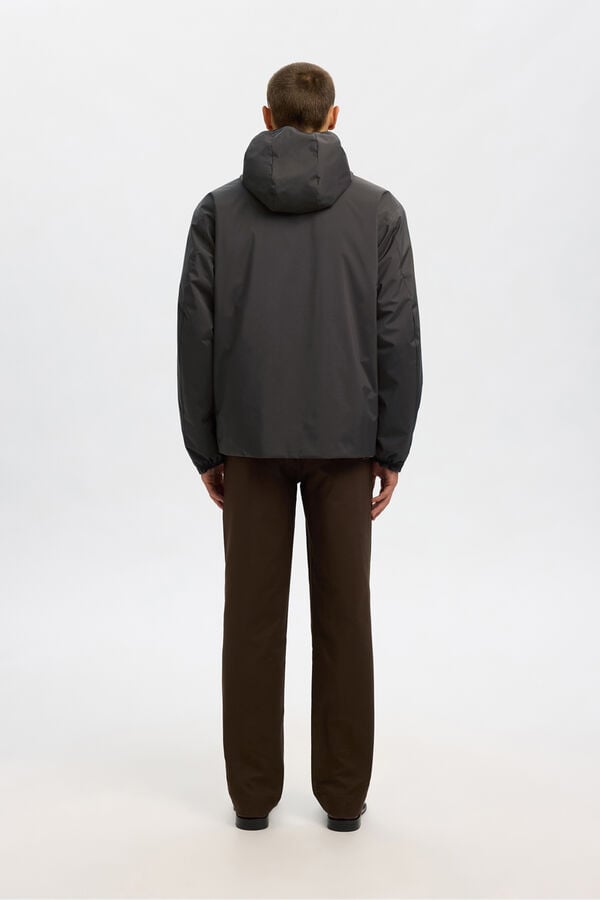 Selected Cazadora t&eacute;cnica resistente al agua Gris oscuro