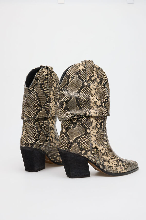 Slowlove Bota de cobra Dourado