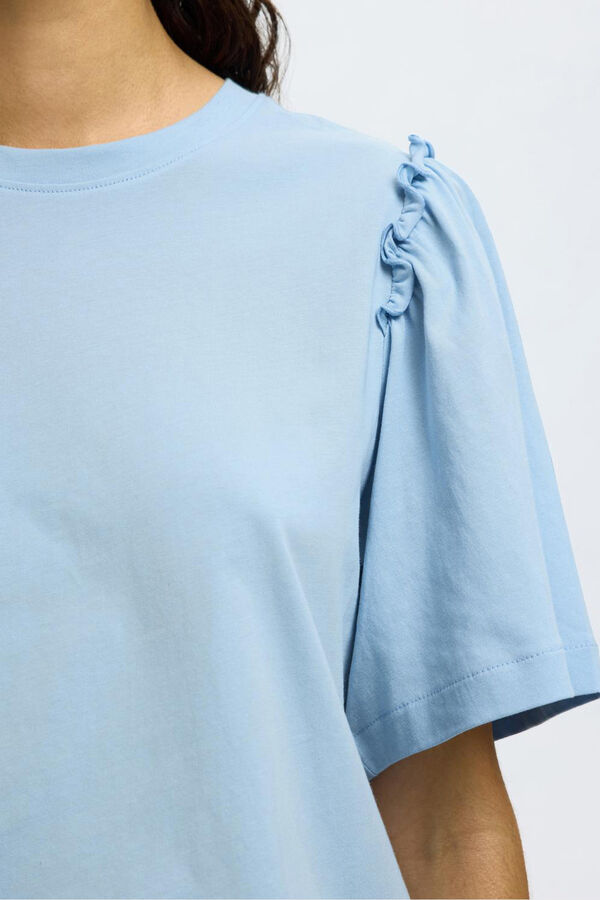 Selected Femme Camiseta de manga corta Azul