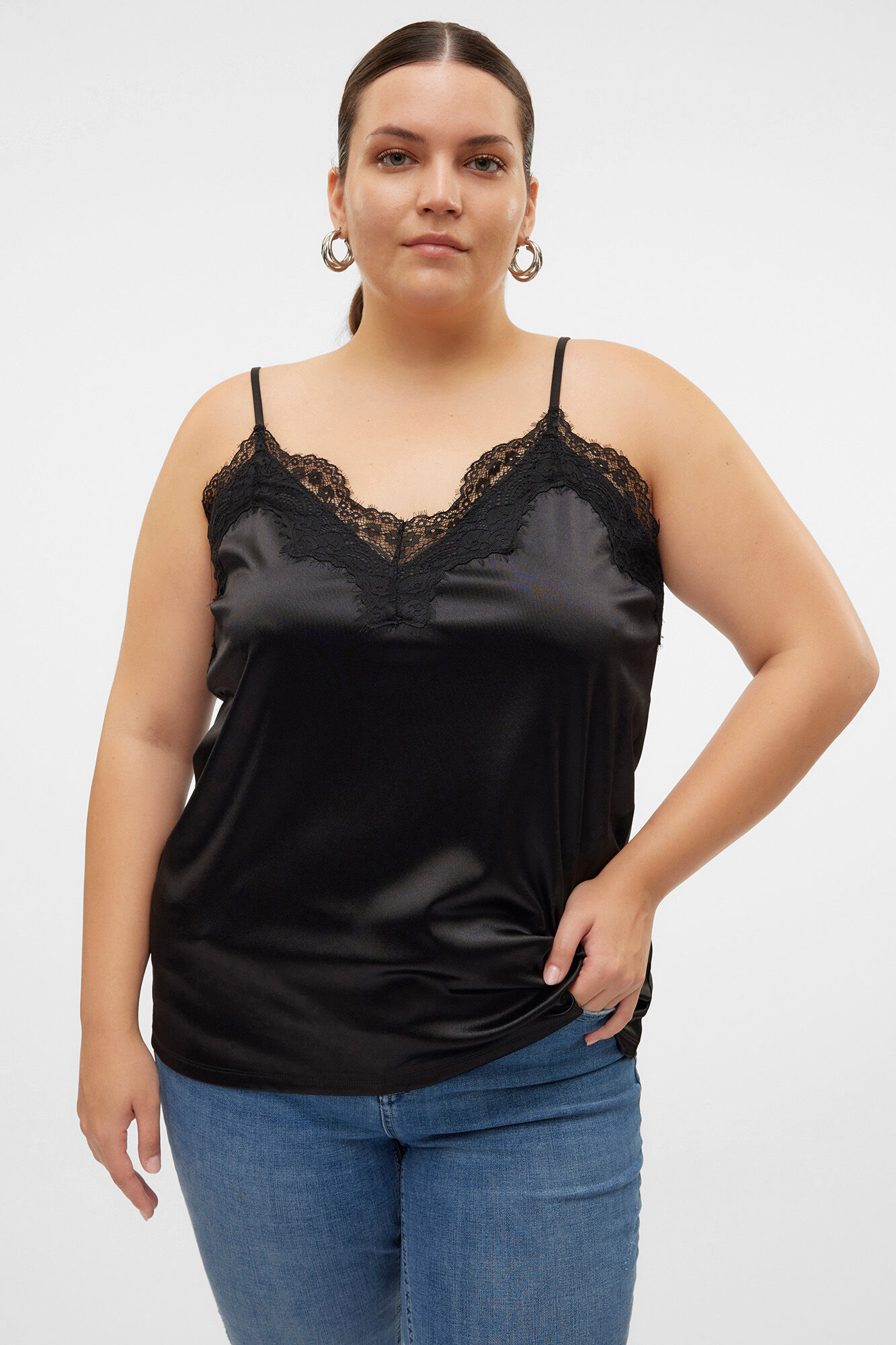 Vero Moda Curve Top lencero talla grande