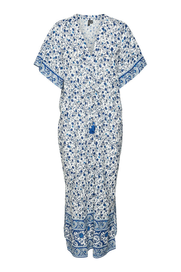 Vero Moda Vestido comprido de algodão  Branco