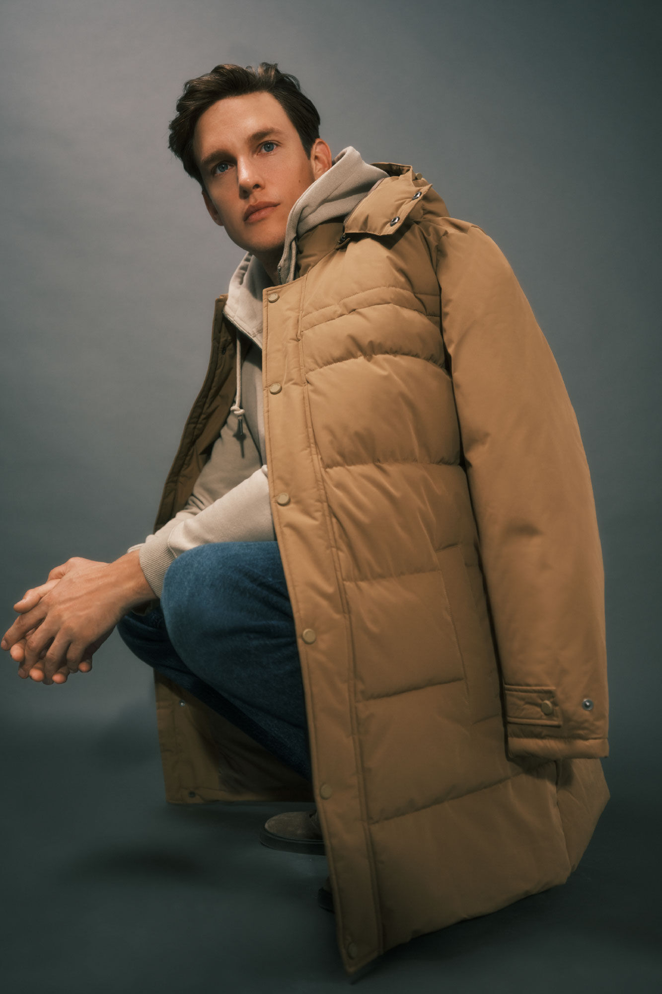 Cortefiel Parka acolchada