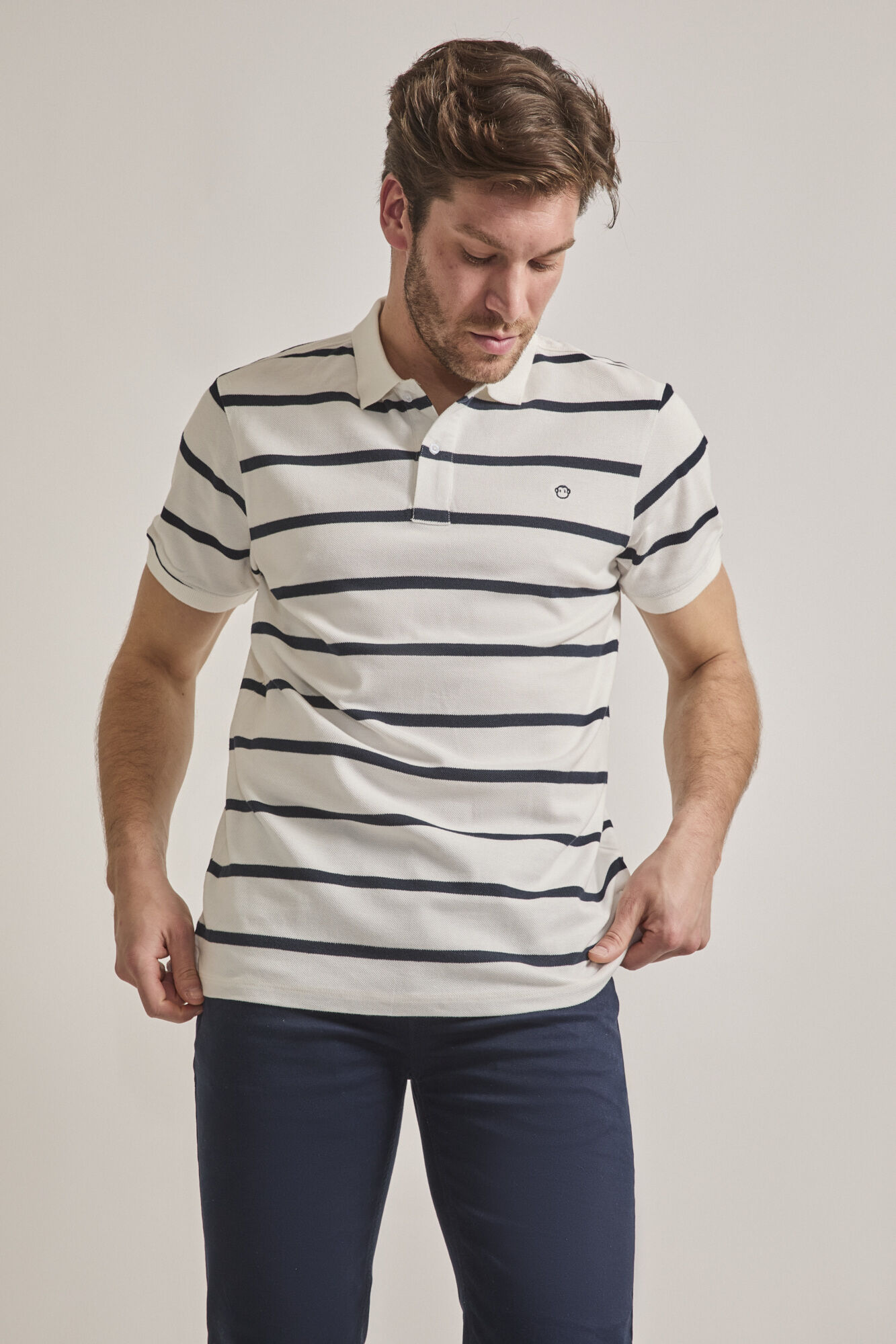 Street Monkey Polo moda manga corta