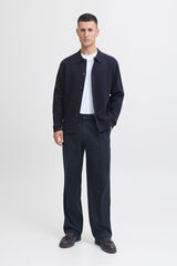 Jack & Jones C&aacute;rdigan cuello polo Azul marino