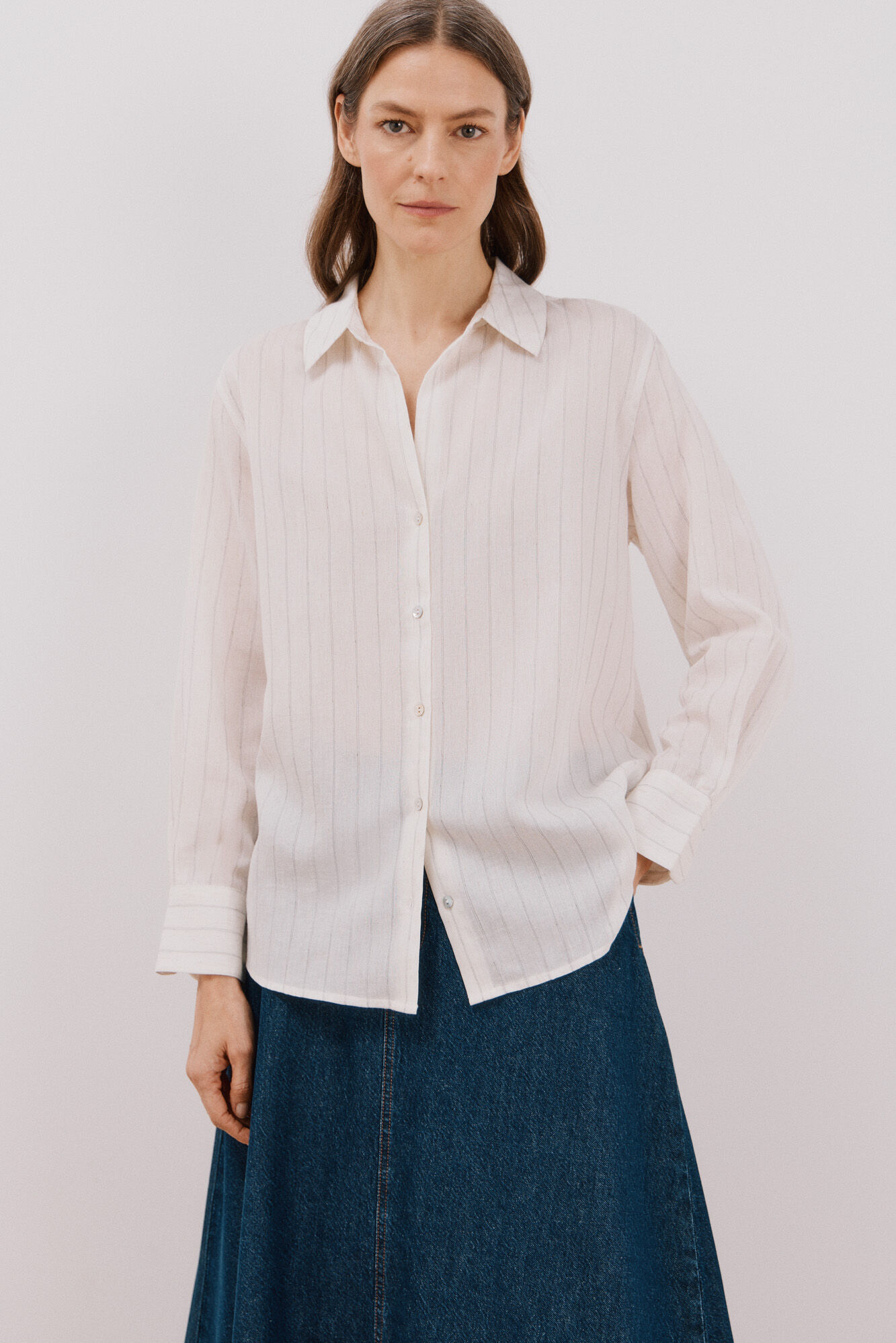 Cortefiel Camisa de rayas