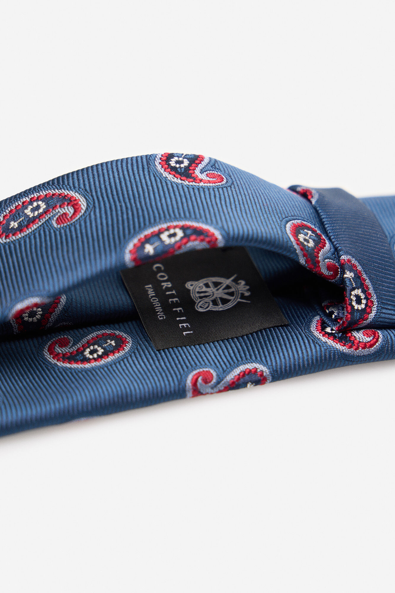 Cortefiel Gravata seda natural