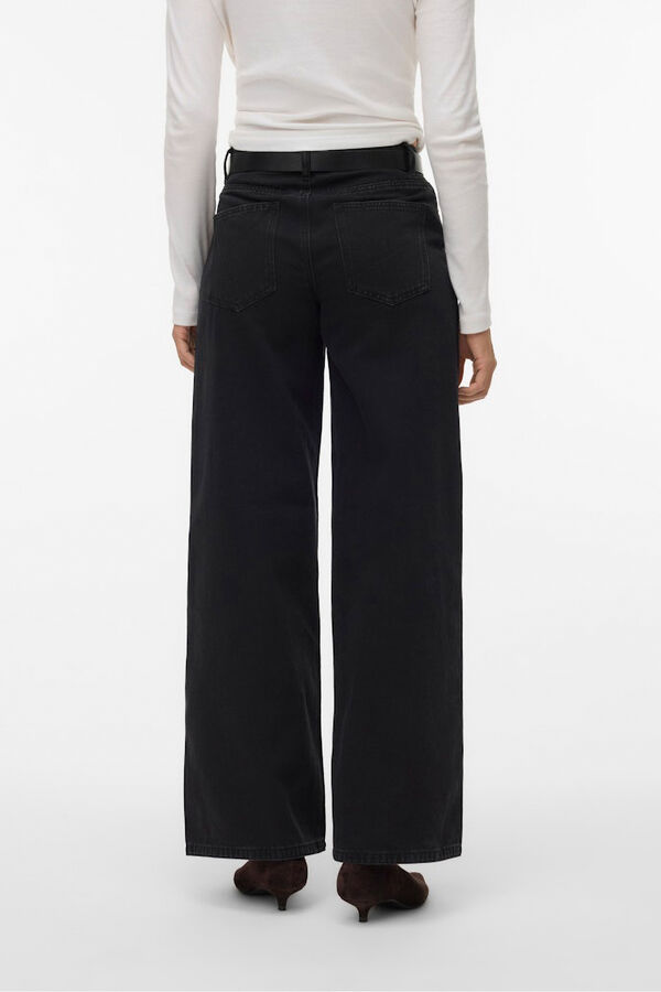 Vero Moda Vaqueros anchos Negro