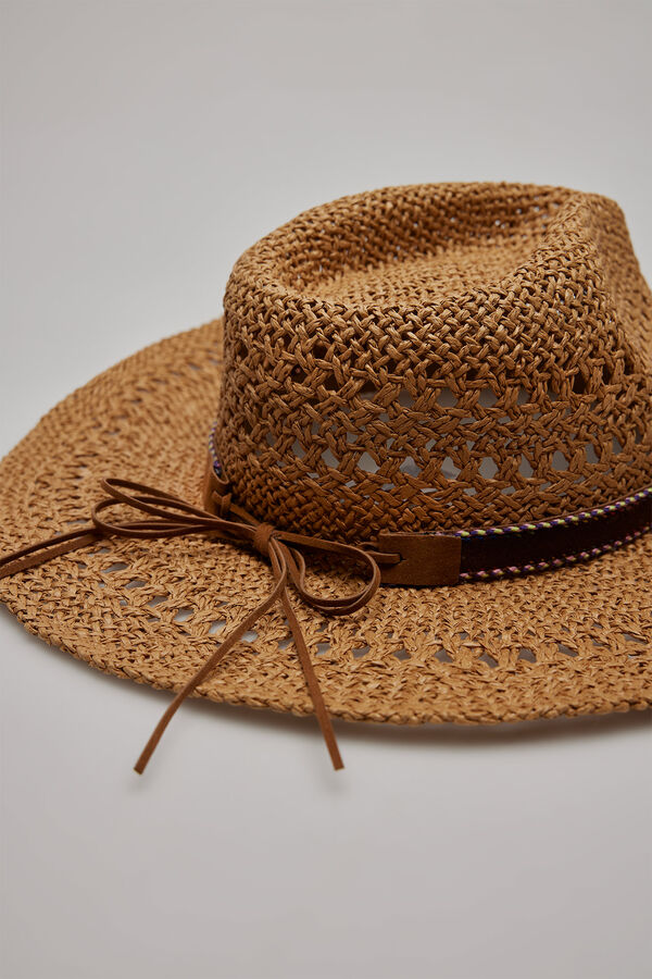 Slowlove Sombrero cowboy Marr&oacute;n