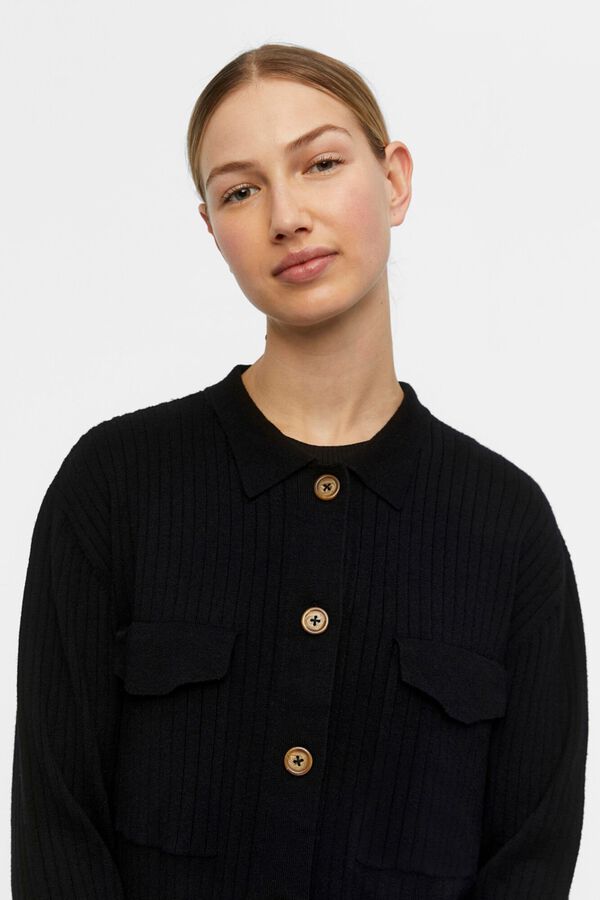 Object Total Look Cardigan Preto