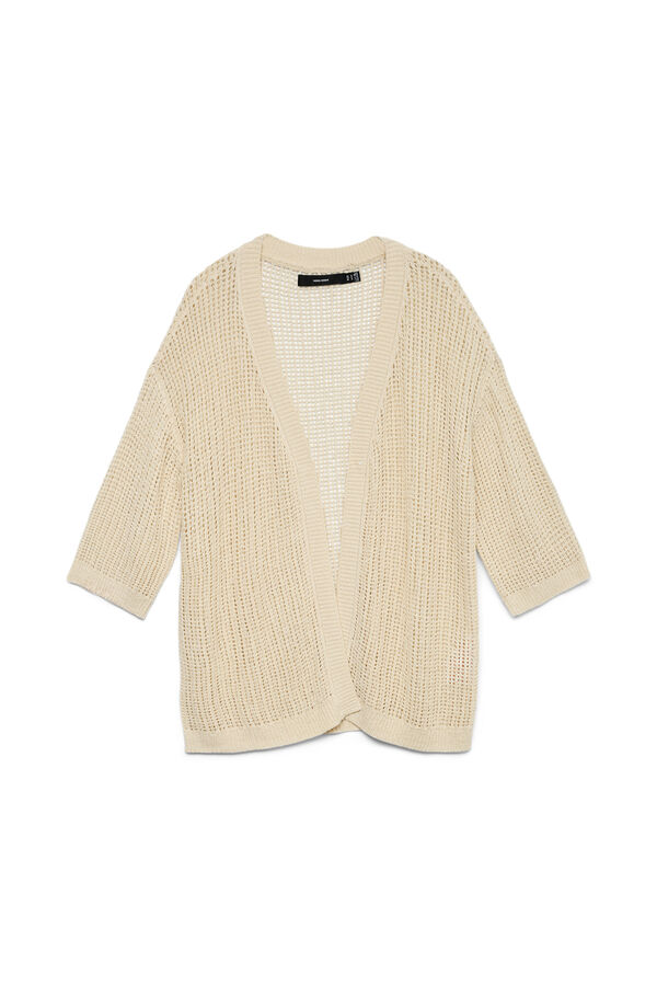 Vero Moda C&aacute;rdigan punto fr&iacute;o Beige
