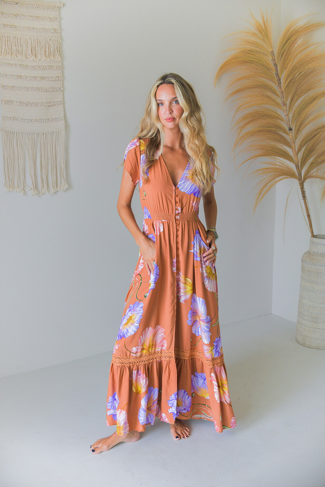 Jaase Vestido comprido Carmen