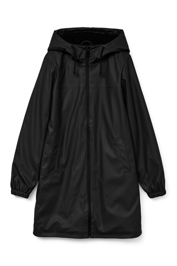 Vero Moda Imperme&aacute;vel com capuz Preto