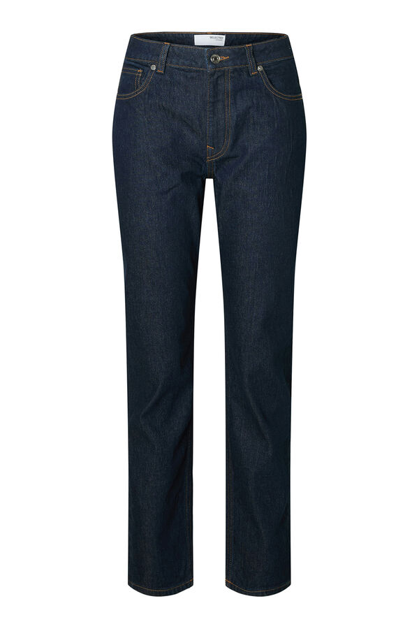 Selected Cal&ccedil;a cal&ccedil;a Slim Fit  Azul