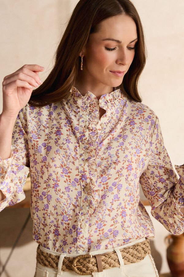 Pol&iacute;n Et Moi Camisa estampada Melissa Tostado