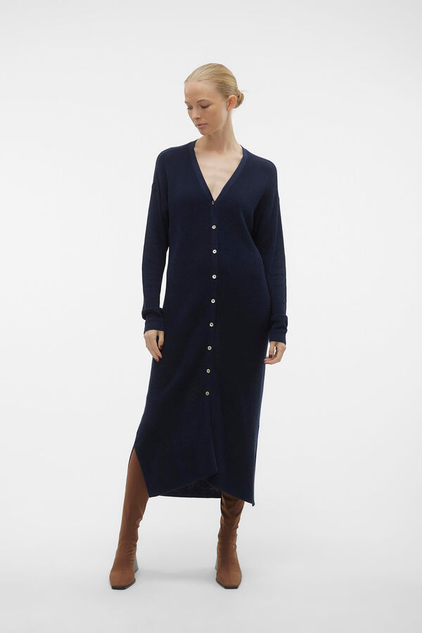 Vero Moda C&aacute;rdigan largo Azul marino