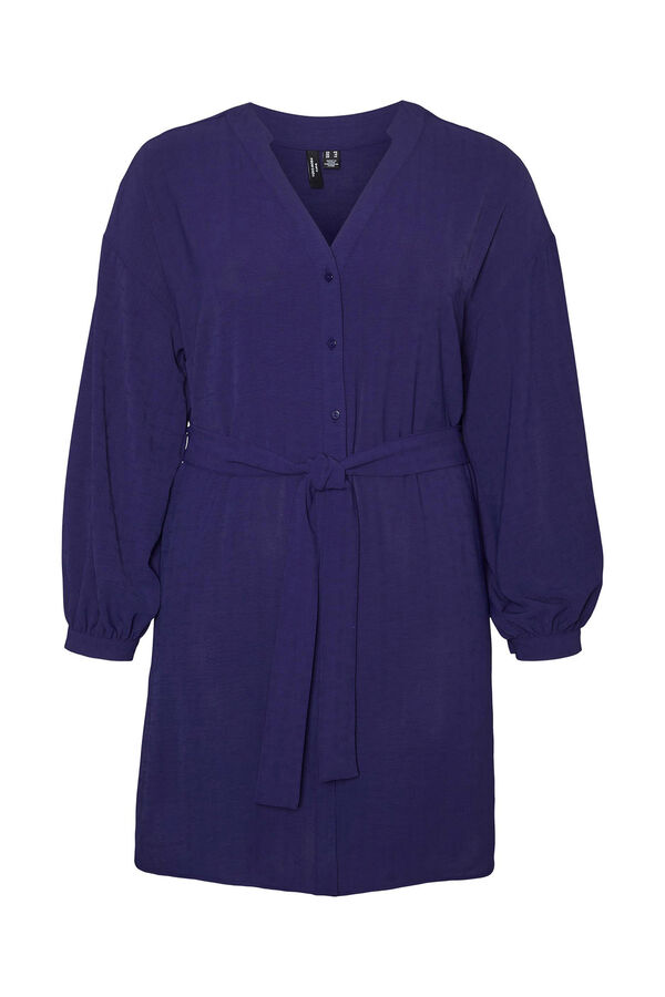 Vero Moda Curve Vestido curto de tamanho grande Azul