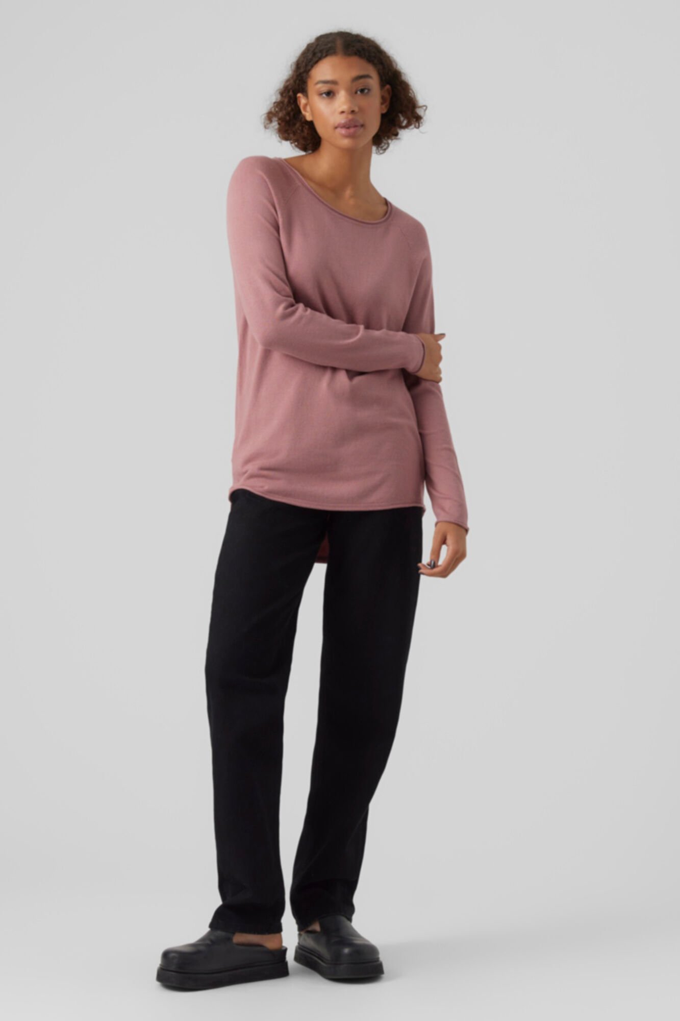 Vero Moda Camiseta b&aacute;sica manga larga