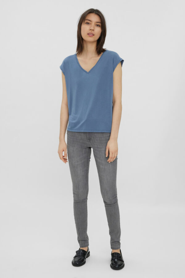 Vero Moda Camiseta fluida Azul
