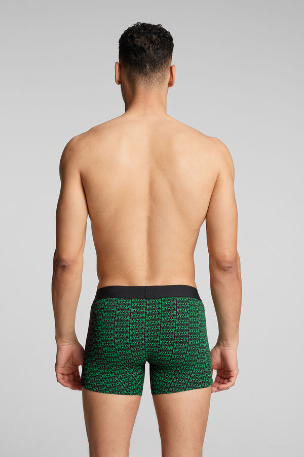 Levi's Caja de 3 calzoncillos b&oacute;xer de algod&oacute;n Levi's Verde oscuro