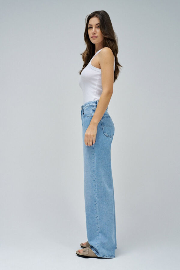 Salsa Jeans Vaqueros wide leg Azul