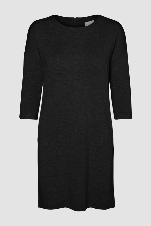 Vero Moda Vestido de punto midi Negro