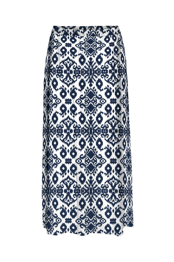 Vero Moda Falda larga estampada Azul marino