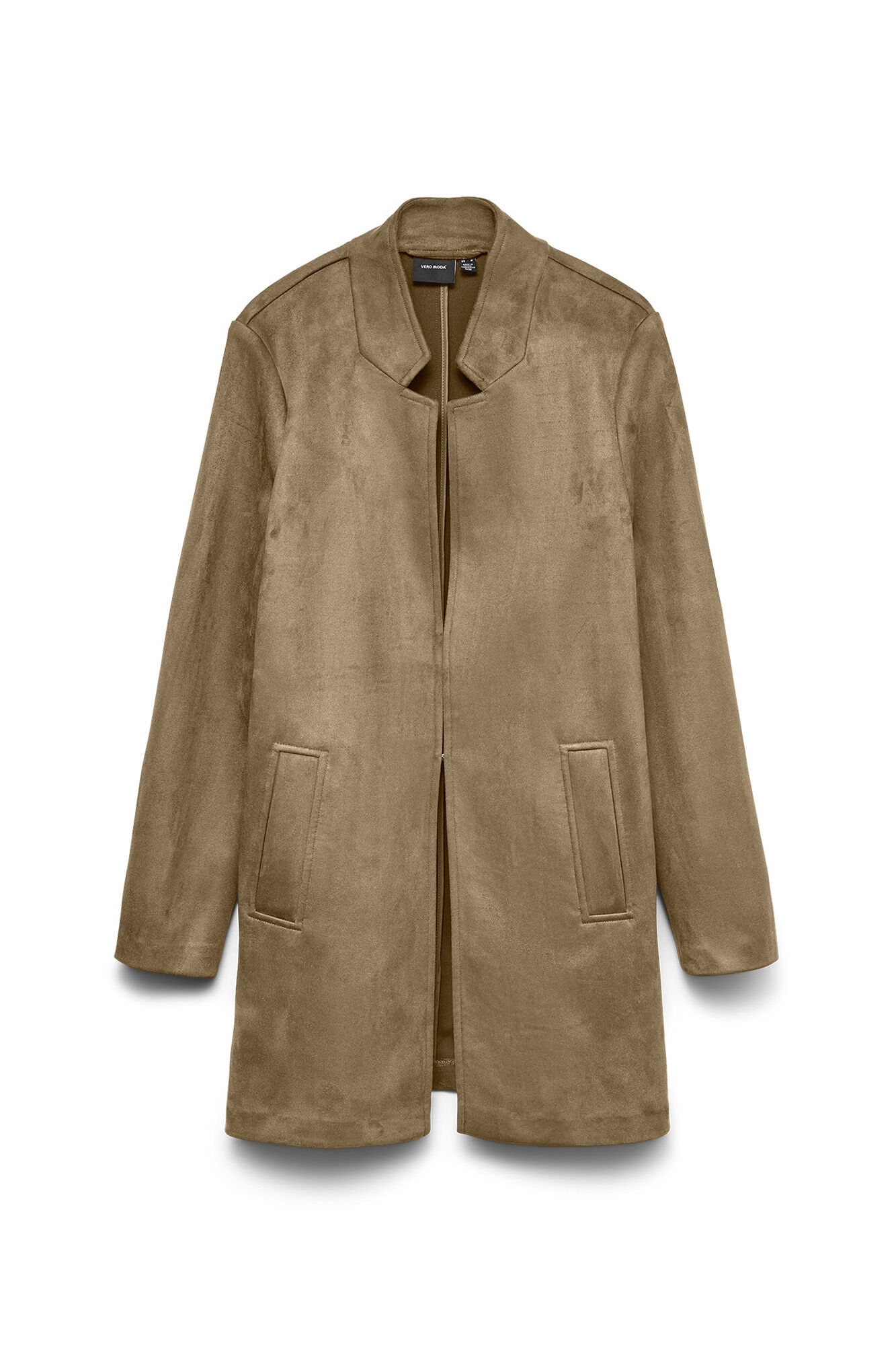 Vero Moda Chaqueta larga efecto ante