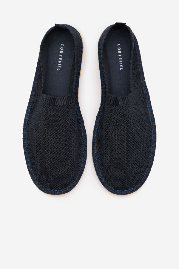 Cortefiel Alpercata tecido malha Azul