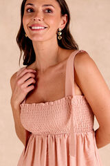 Pol&iacute;n Et Moi Top lino Sally Rosa