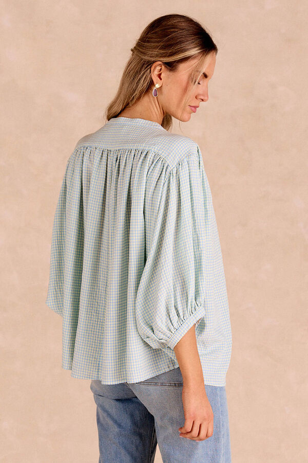 Pol&iacute;n Et Moi Blusa azul claro Vicky Azul