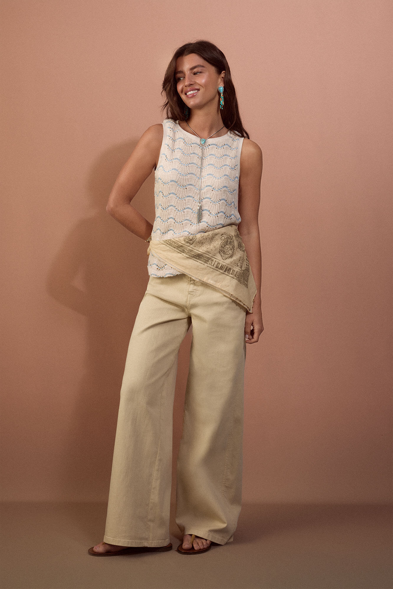 Slowlove Top b&aacute;sico ondas