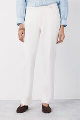 Cortefiel Jeans Rectos Branco