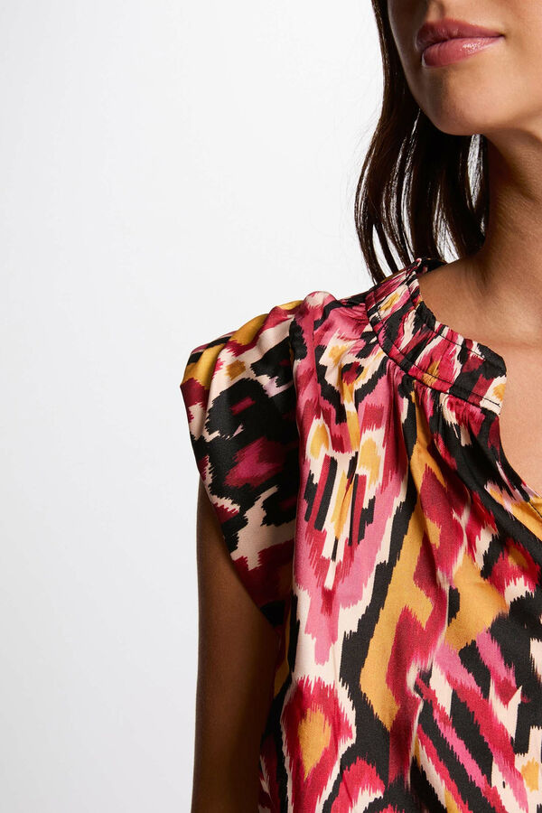 Morgan Mono largo estampado Multicolor