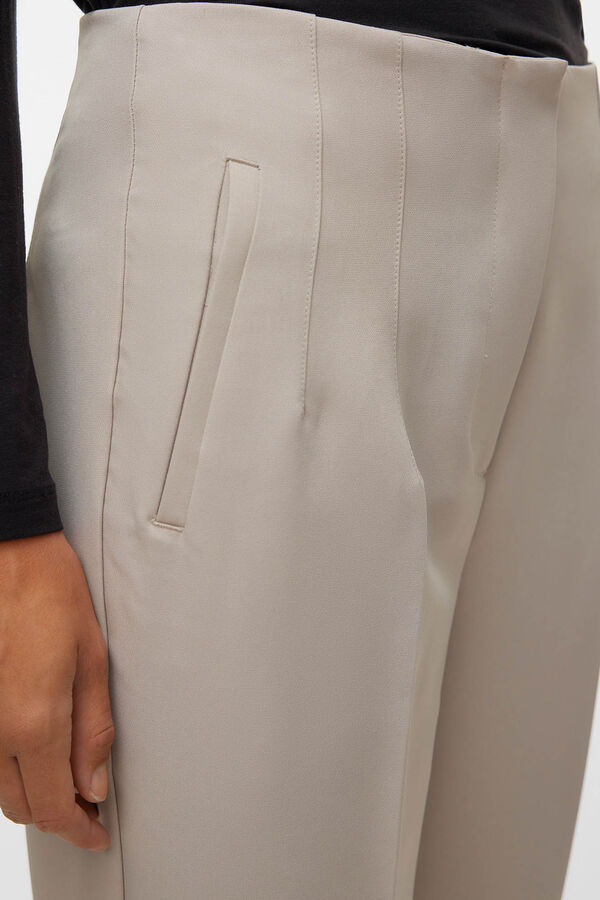 Vero Moda Pantal&oacute;n largo de vestir Gris