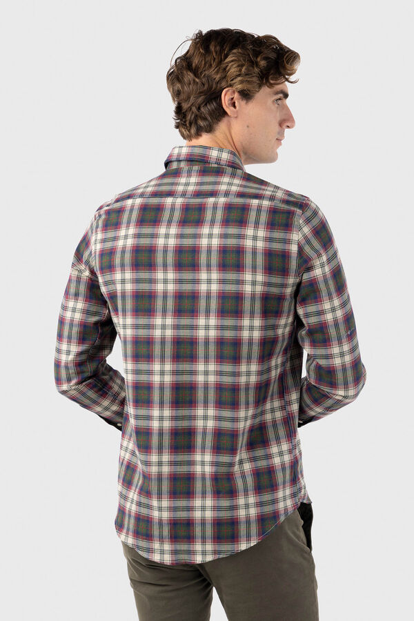 Williot Camisa Tart&aacute;n Verde