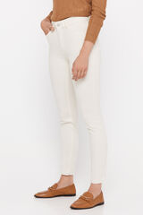 Cortefiel Pantal&oacute;n vaquero moldeador Ecru
