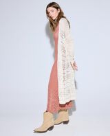 Slowlove Casaco malha de malha Ecru