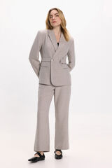 Vila Pantal&oacute;n de vestir con viscosa Gris