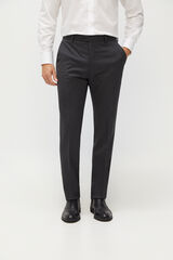 Cortefiel Pantalon Coolmax® tailored fit Gris
