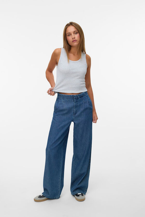 Vero Moda Jeans compridos de pernas largas Azul