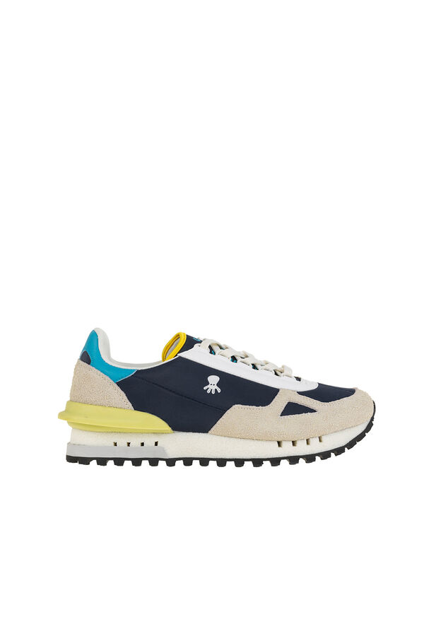 elPulpo Zapatilla running suela eva EP silgar Azul marino