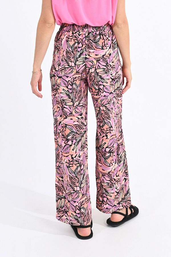 Molly Bracken Cal&ccedil;as de mulher compridas com estampado Multicolorido