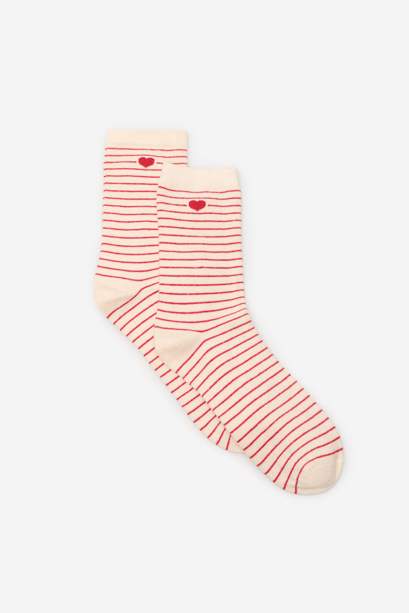 Cortefiel Meia longa com cora&ccedil;&atilde;o de marinheiro