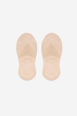 Cortefiel meia invis&iacute;vel coolmax Tostado