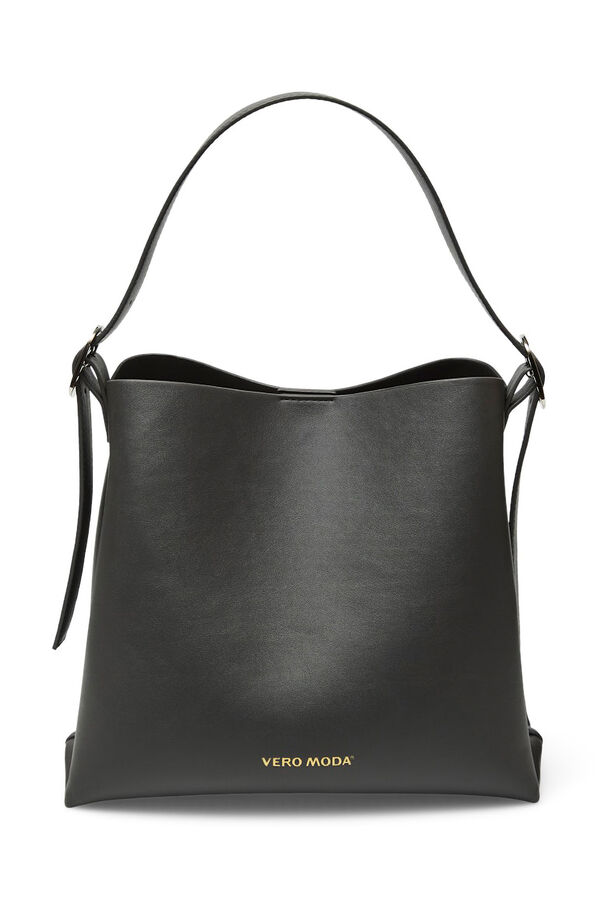 Vero Moda Bolso cross over efecto piel Gris oscuro