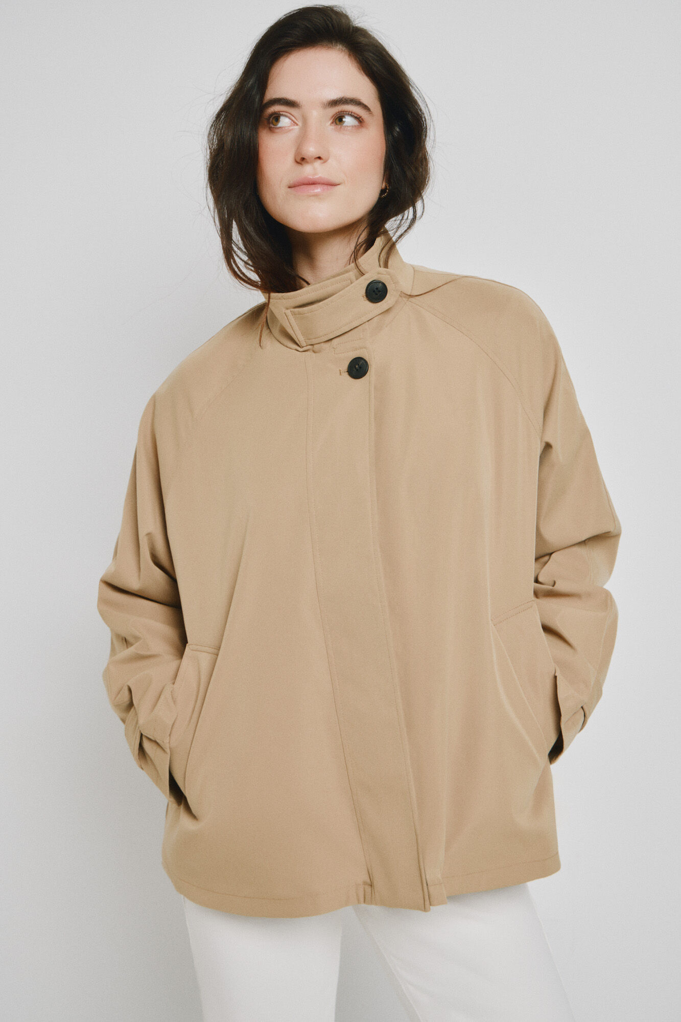 Vero Moda Chaqueta de manga larga cuello subido